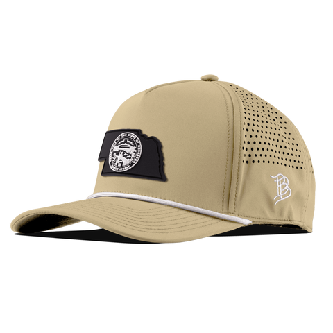 Nebraska Vintage Curved 5 Panel Rope Desert