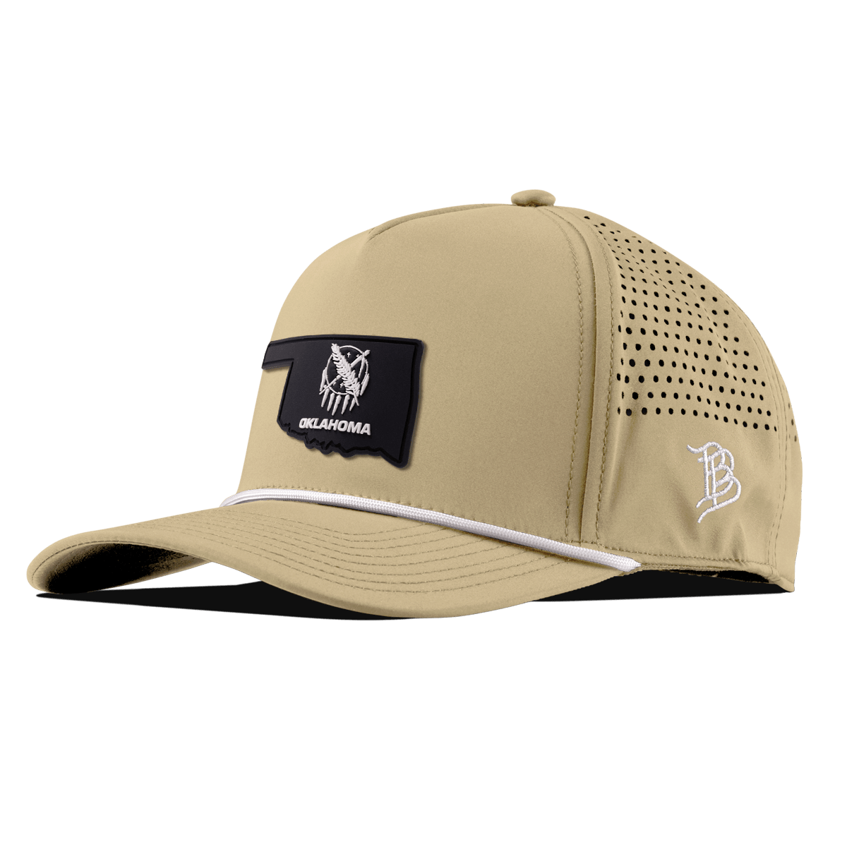 Oklahoma Vintage Curved 5 Panel Rope Desert