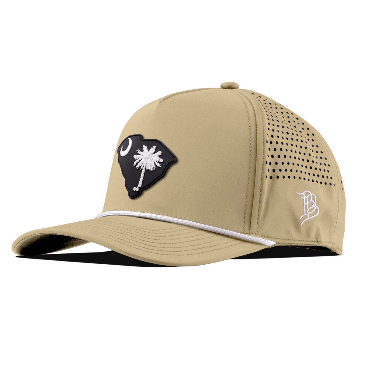 South Carolina Vintage Curved 5 Panel Rope Desert