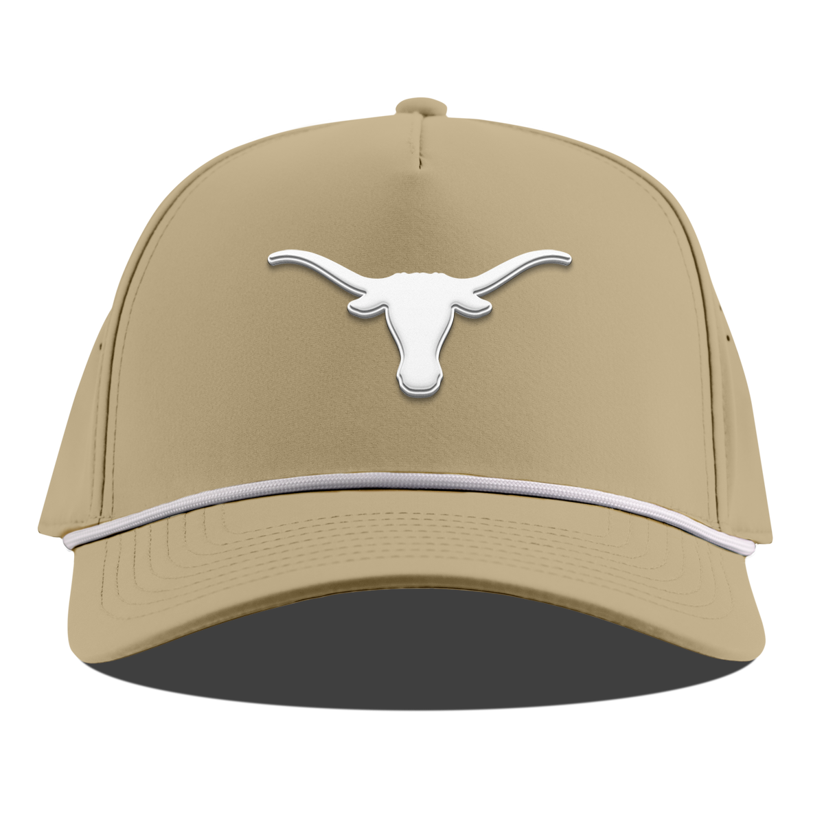 University of Texas "Vintage Texas Longhorn" Curved 5 Panel Rope Desert