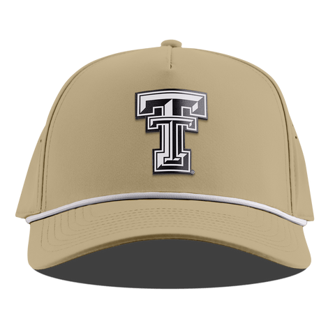Texas Tech University "Vintage Texas Tech" Curved 5 Panel Rope Desert