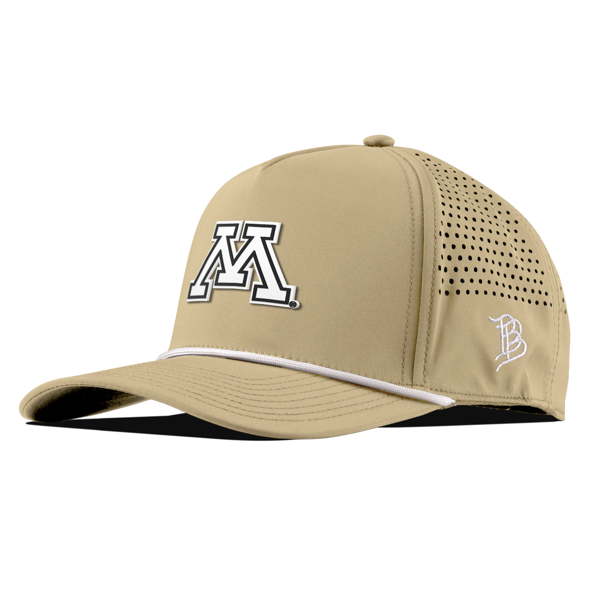 University of Minnesota "Vintage Minnesota Team Logo" Curved 5 Panel Rope Desert