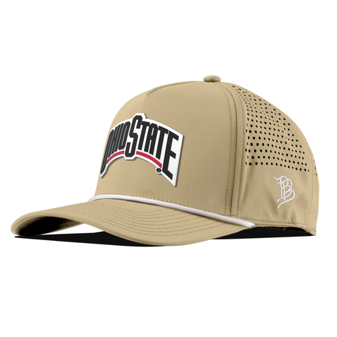 Ohio State University "Vintage Ohio State Block" Curved 5 Panel Rope Desert