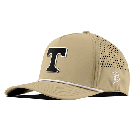 University of Tennessee "Vintage Tennessee Block" Curved 5 Panel Rope Desert