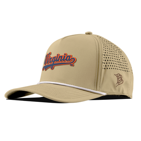 University of Virginia "Virginia Script" Curved 5 Panel Rope Desert