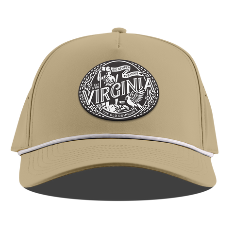 Virginia Traveler Curved 5 Panel Rope Desert