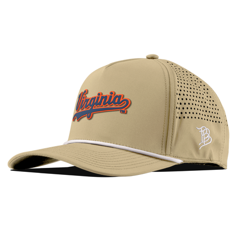 University of Virginia "Virginia Script" Curved 5 Panel Rope Desert