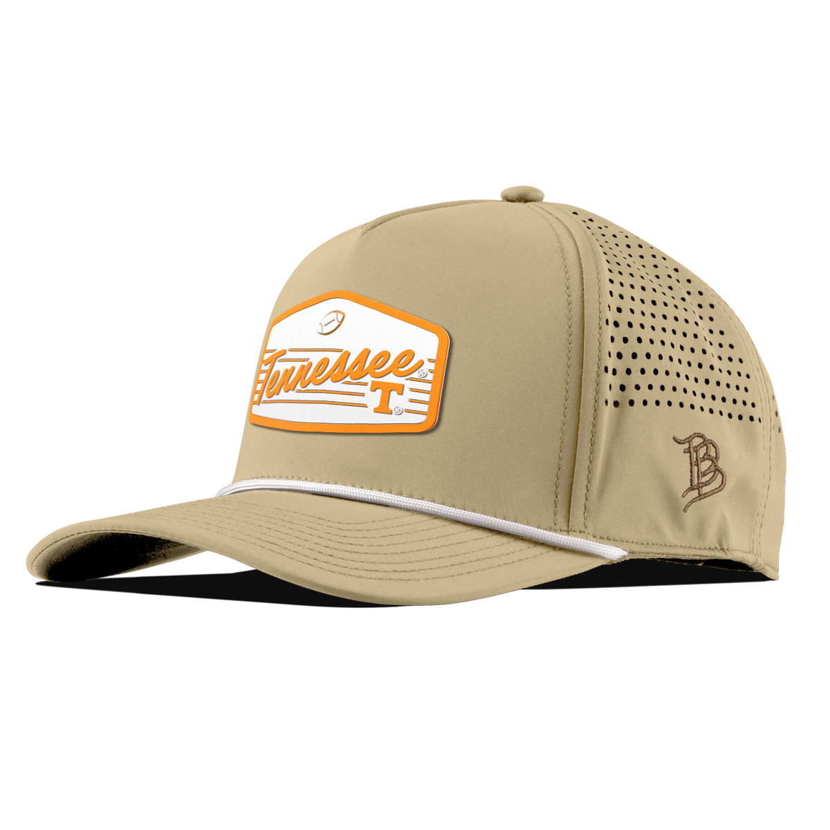 University of Tennessee "Volunteers Football" Curved 5 Panel Rope Desert