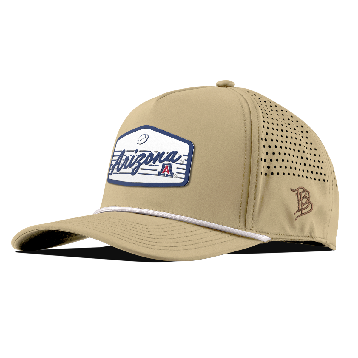 University of Arizona "Wildcats Football" Curved 5 Panel Rope Desert