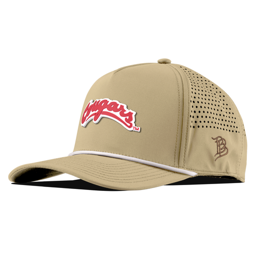 Washington State University "Washington State Cougars Script" Curved 5 Panel Rope Desert