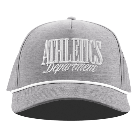 Athletics Department Curved 5 Panel Rope Heather Gray