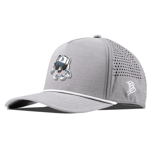 Bump 'n Run Curved 5 Panel Rope Heather Gray