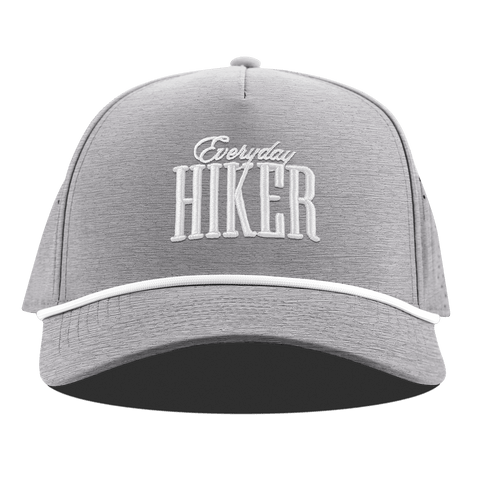 Everyday Hiker Curved 5 Panel Rope Heather Gray