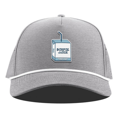 Juice Box Curved 5 Panel Rope Heather Gray