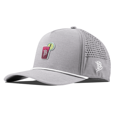 Transfusion Curved 5 Panel Rope Heather Gray