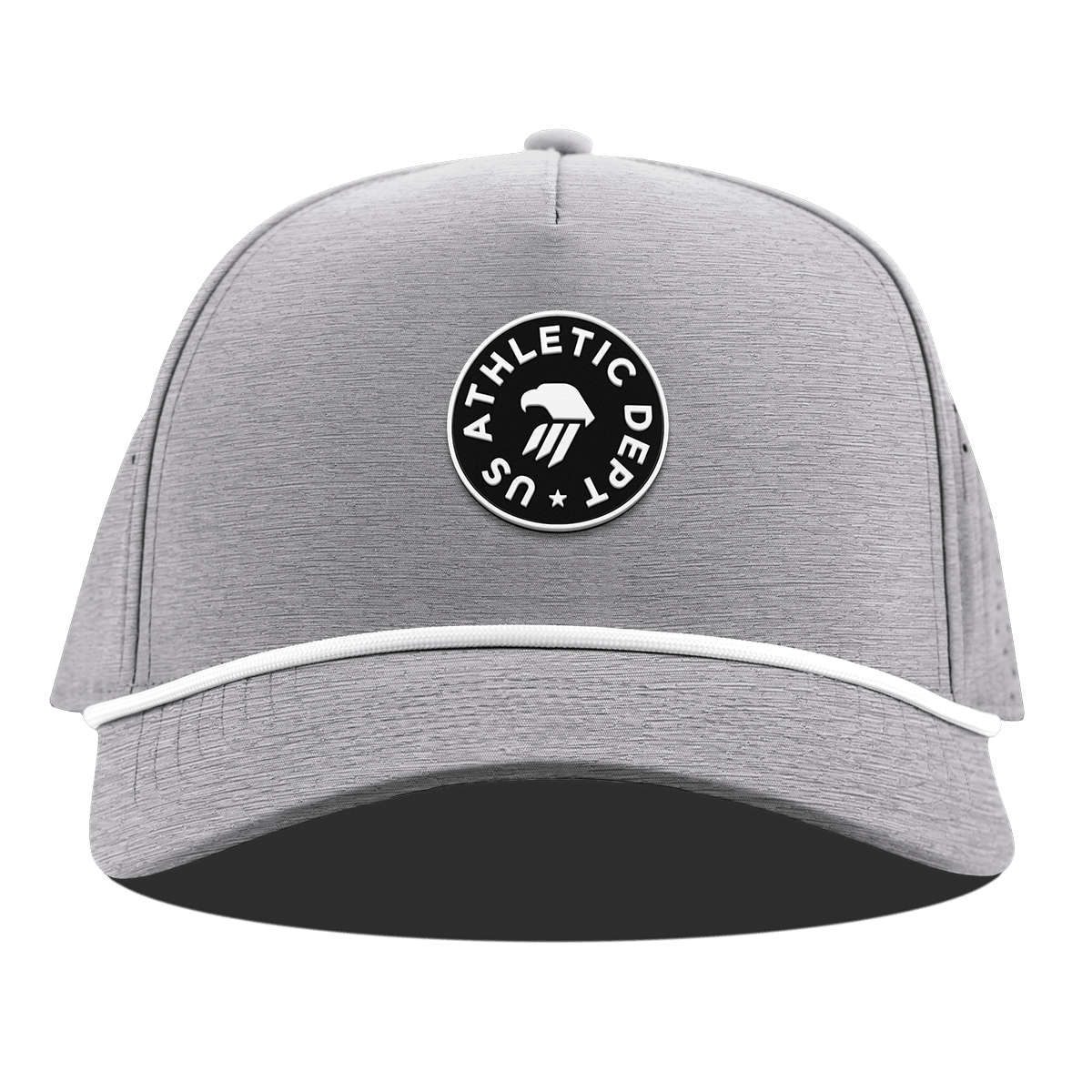 Eagle Athletic Curved 5 Panel Rope Heather Gray