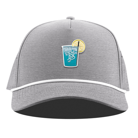 Water Hazard Curved 5 Panel Rope Heather Gray