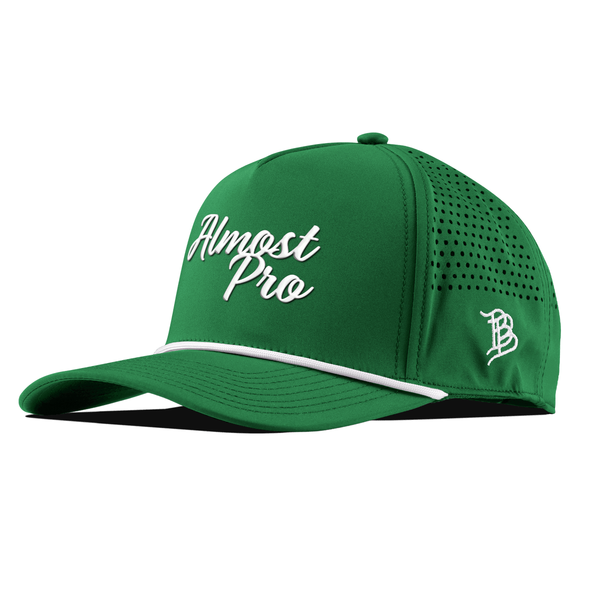 Hailey Ostrom "Almost Pro" Curved 5 Panel Rope Kelly Green