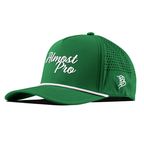 Hailey Ostrom "Almost Pro" Curved 5 Panel Rope Kelly Green