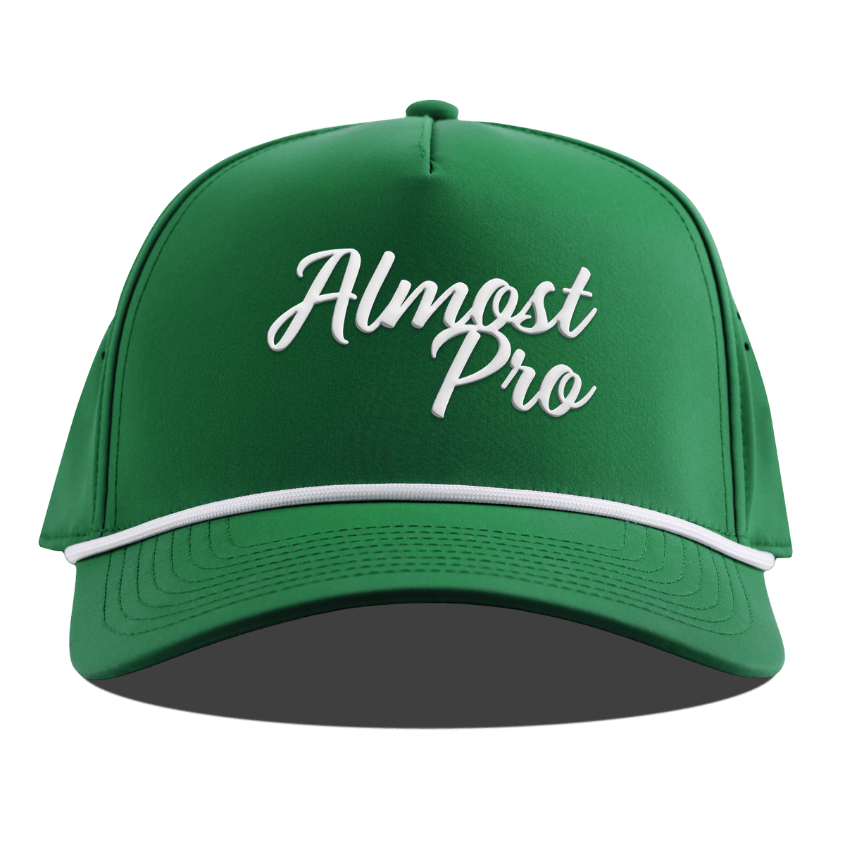 Hailey Ostrom "Almost Pro" Curved 5 Panel Rope Kelly Green