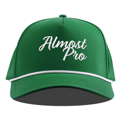 Hailey Ostrom "Almost Pro" Curved 5 Panel Rope Kelly Green