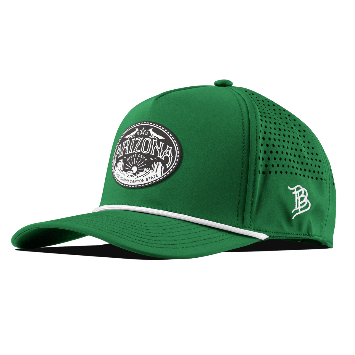 Arizona Traveler Curved 5 Panel Rope Kelly Green