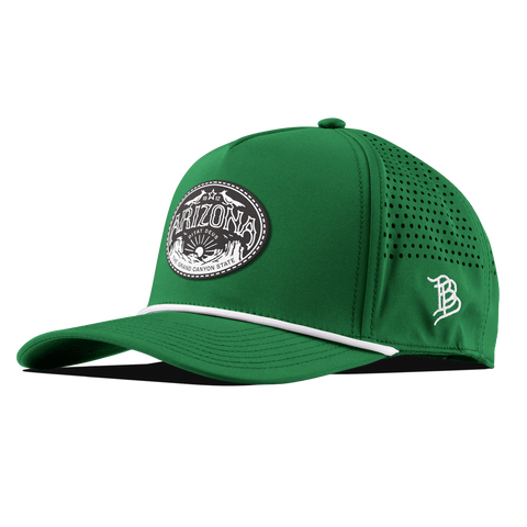 Arizona Traveler Curved 5 Panel Rope Kelly Green