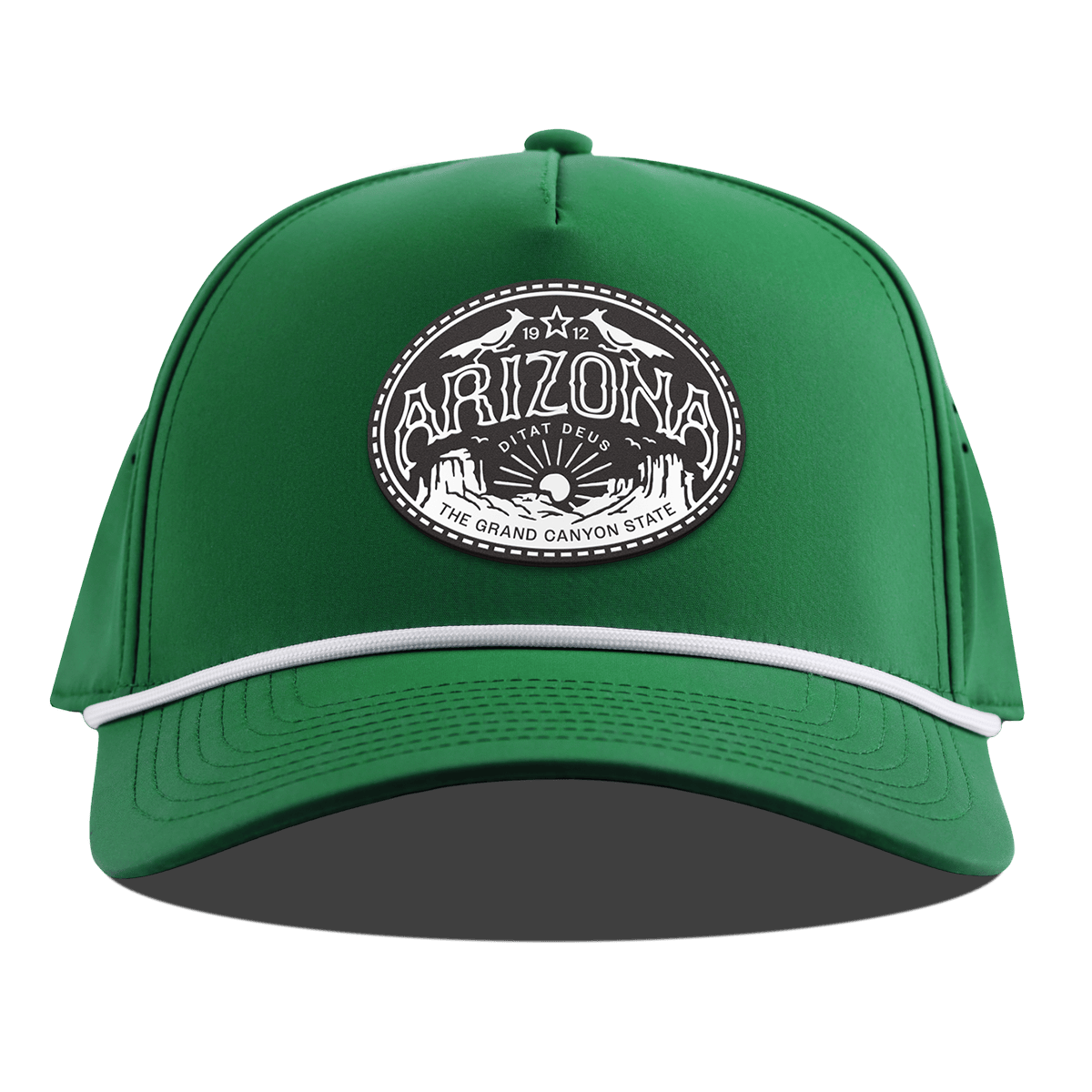 Arizona Traveler Curved 5 Panel Rope Kelly Green