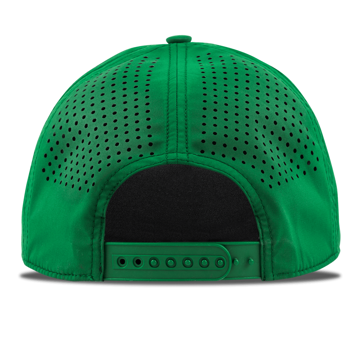 Montana Vintage Curved 5 Panel Rope Kelly Green/White