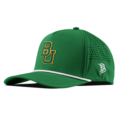 Baylor University "Baylor Team Logo" Curved 5 Panel Rope Kelly Green