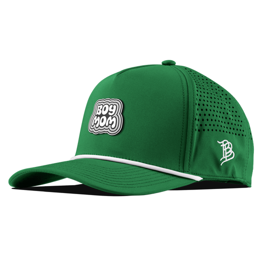 Boy Mom Curved 5 Panel Rope Back Kelly Green