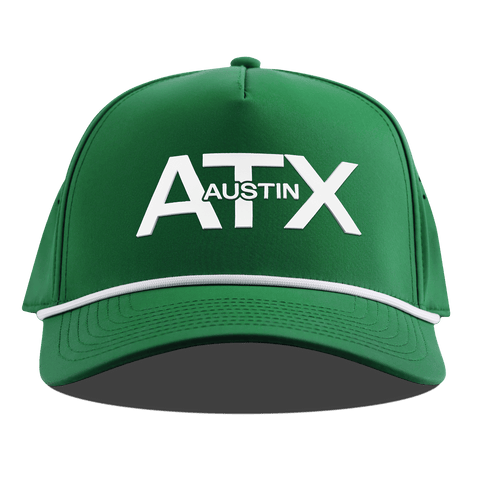 City Block Austin Curved 5 Panel Rope Kelly Green