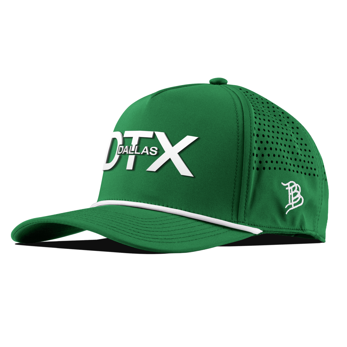 City Block Dallas (DTX) Curved 5 Panel Rope Kelly Green