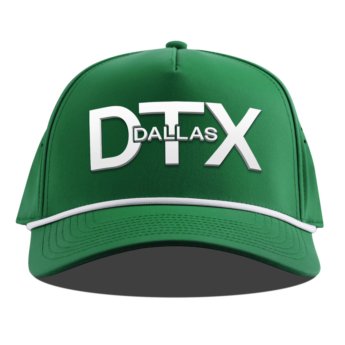 City Block Dallas (DTX) Curved 5 Panel Rope Kelly Green