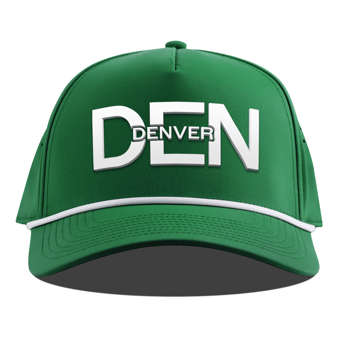 City Block Denver Curved 5 Panel Rope Kelly Green