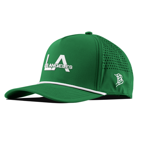 City Block Los Angeles Curved 5 Panel Rope Kelly Green