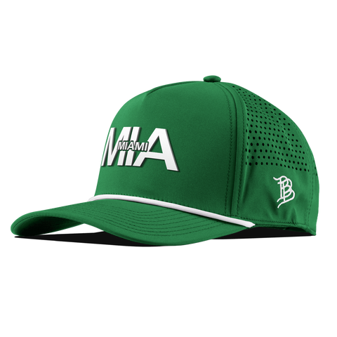 City Block Miami Curved 5 Panel Rope Kelly Green