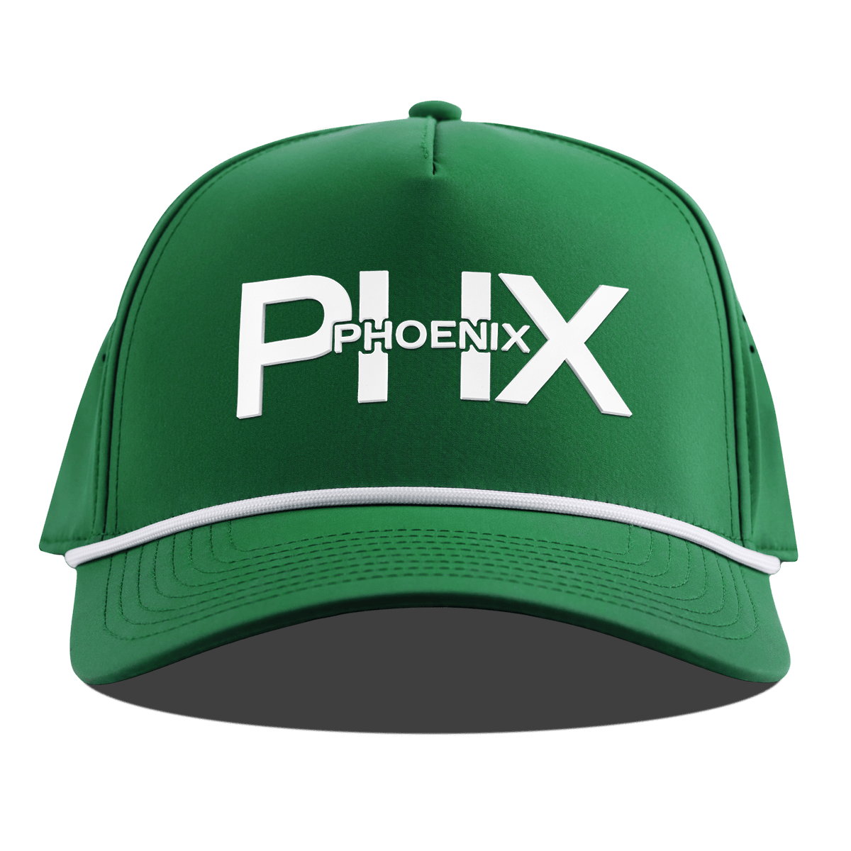 City Block Phoenix Curved 5 Panel Rope Kelly Green