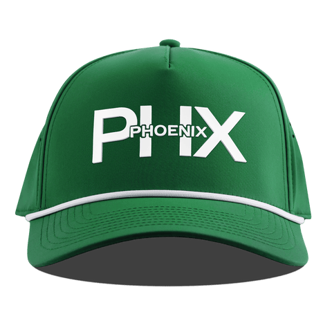 City Block Phoenix Curved 5 Panel Rope Kelly Green