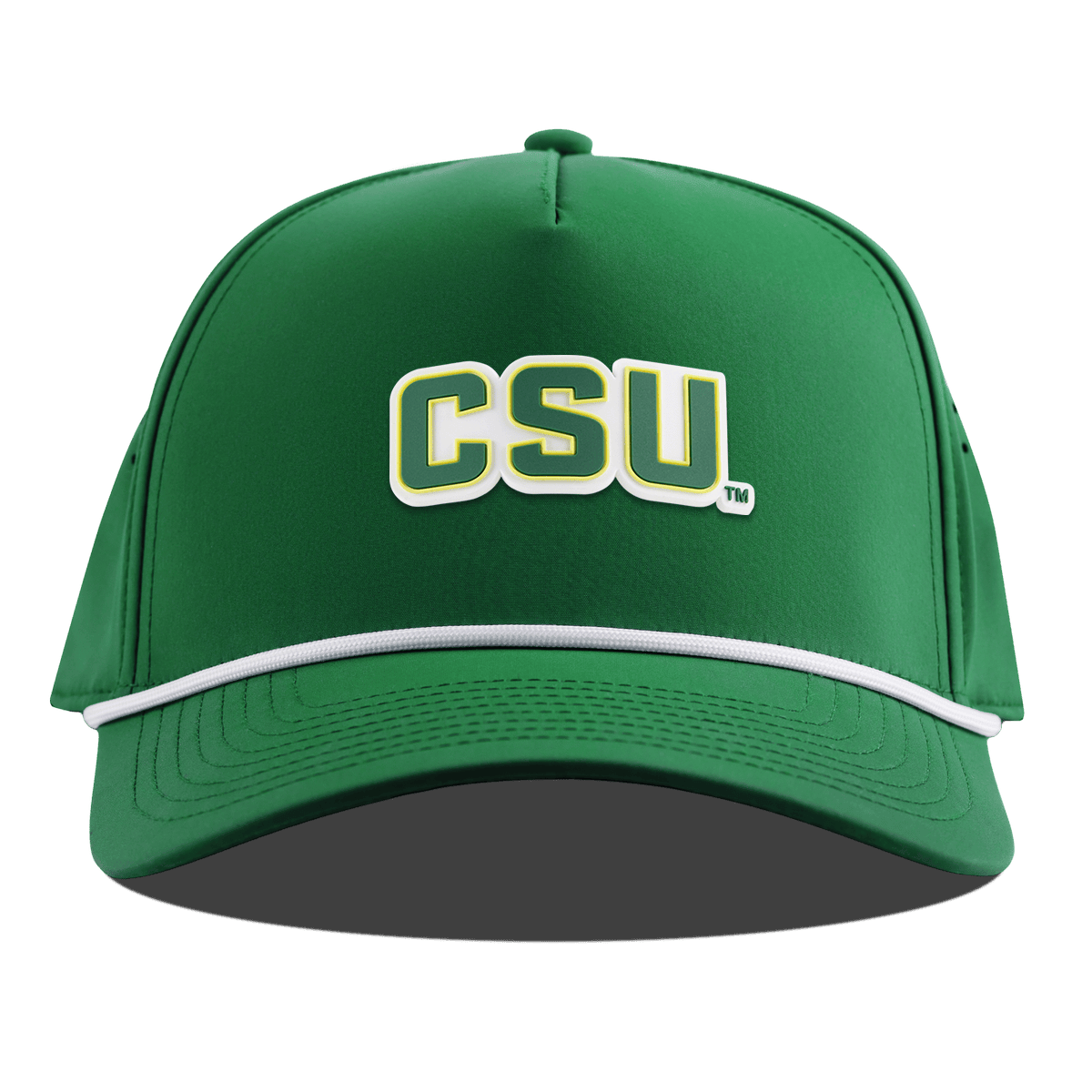 Colorado State University "Colorado State Block" Curved 5 Panel Rope Kelly Green