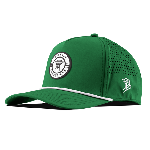 Cookout Craftsman Curved 5 Panel Rope Kelly Green