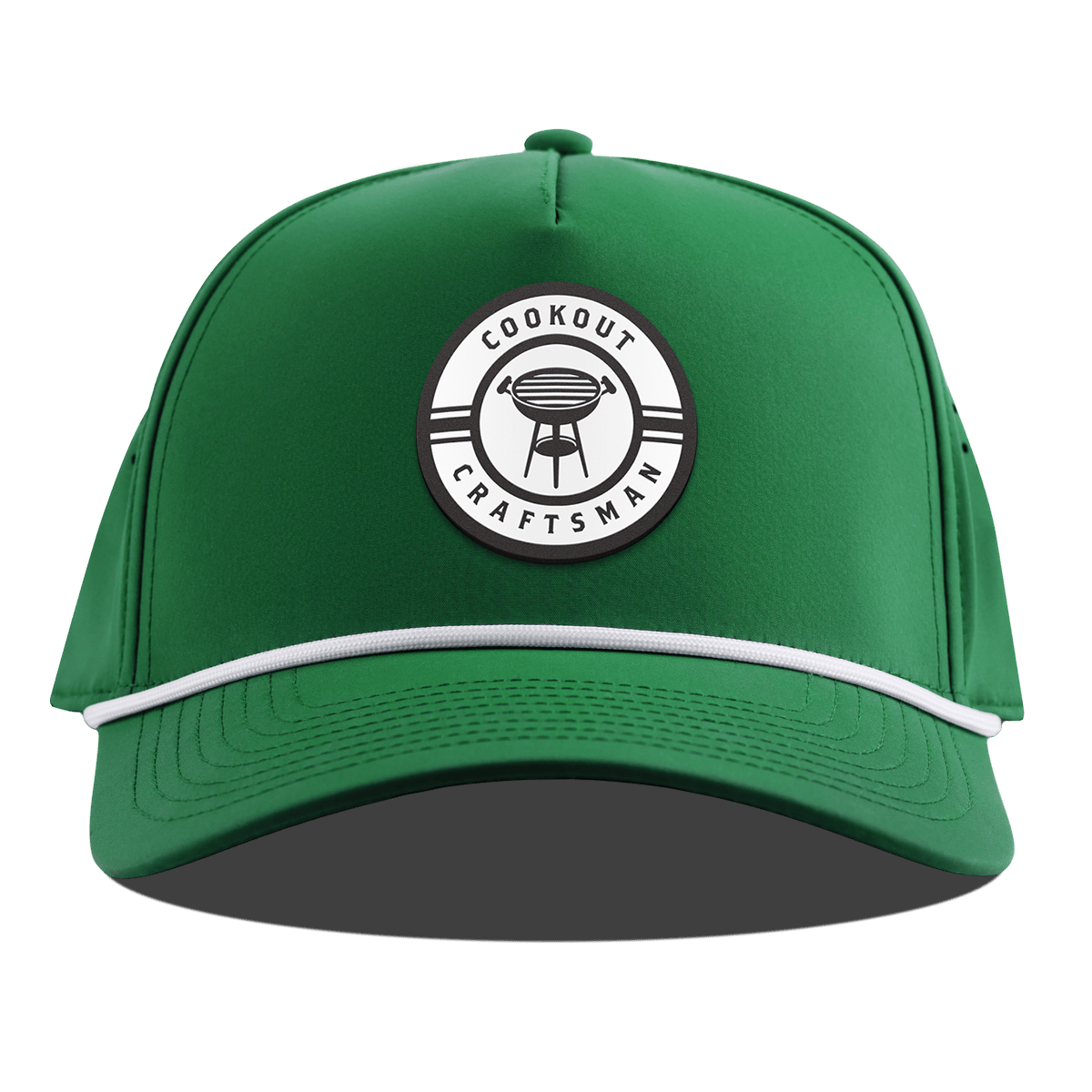 Cookout Craftsman Curved 5 Panel Rope Kelly Green