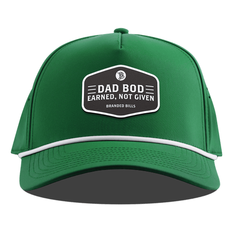 Dad Bod Curved 5 Panel Rope Kelly Green