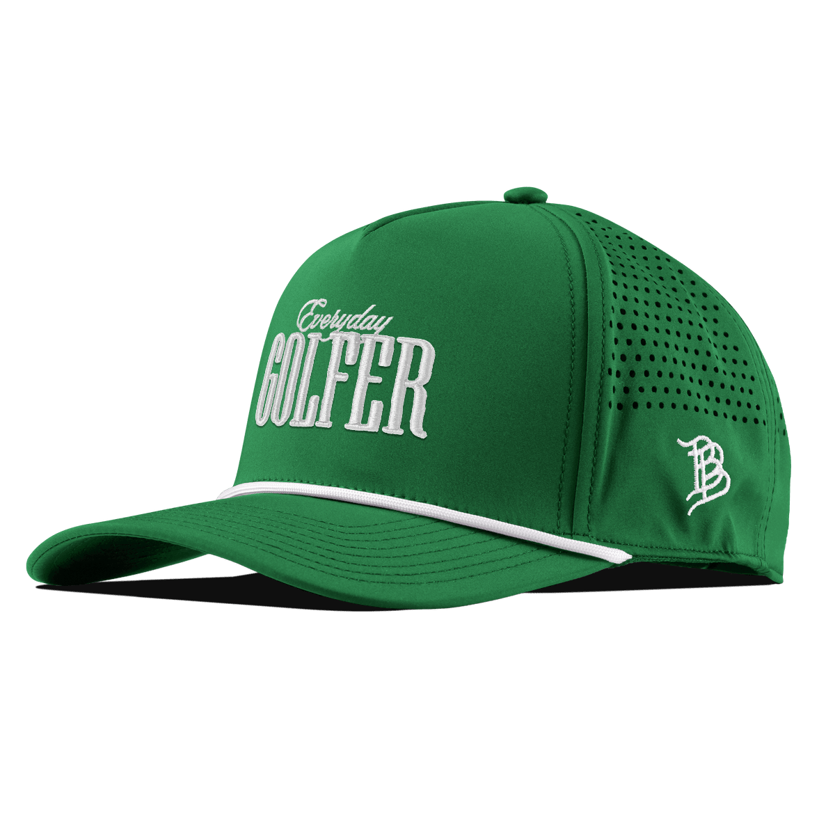 Everyday Golfer Curved 5 Panel Rope Kelly Green
