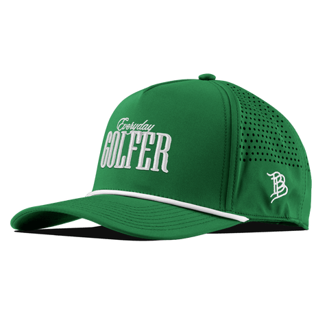 Everyday Golfer Curved 5 Panel Rope Kelly Green