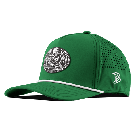 Missouri Traveler Curved 5 Panel Rope Kelly Green