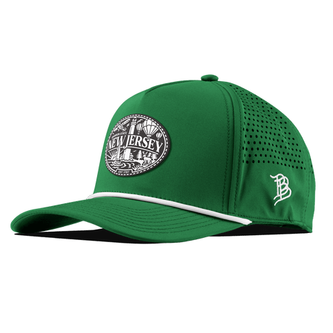 New Jersey Traveler Curved 5 Panel Rope Kelly Green