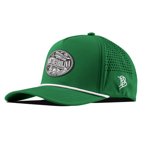 North Carolina Traveler Curved 5 Panel Rope Kelly Green