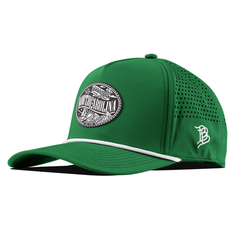 North Carolina Traveler Curved 5 Panel Rope Kelly Green
