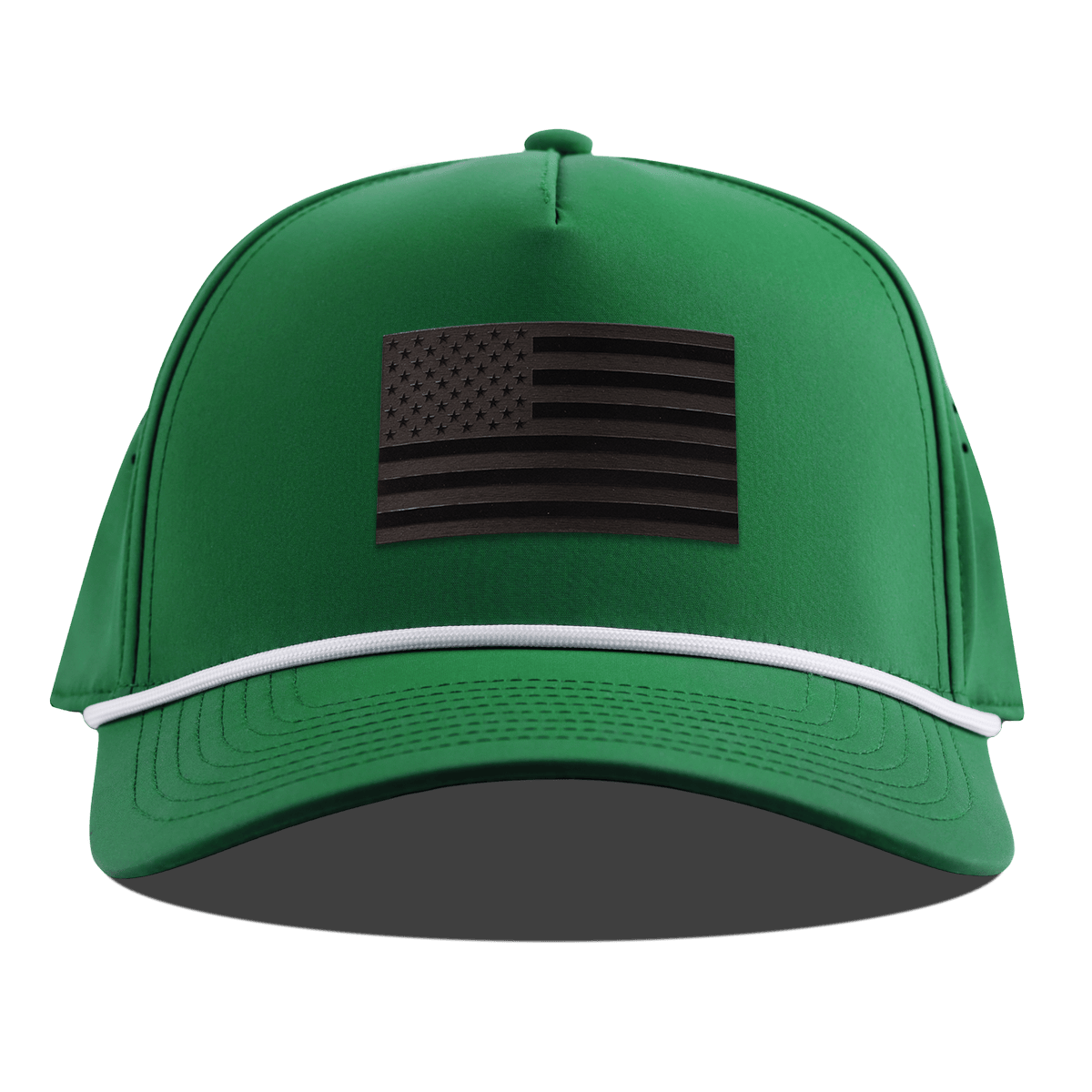 Old Glory Midnight Curved 5 Panel Rope Kelly Green